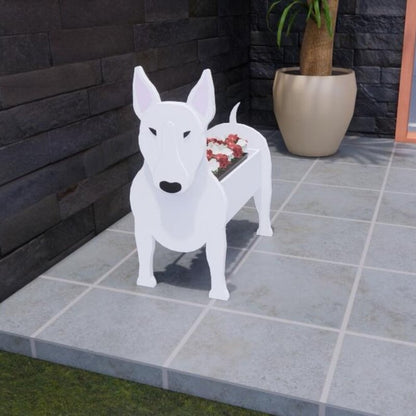 Pot de Fleurs Thème Chiens | Décoratif et Durable pour Intérieur/Extérieur