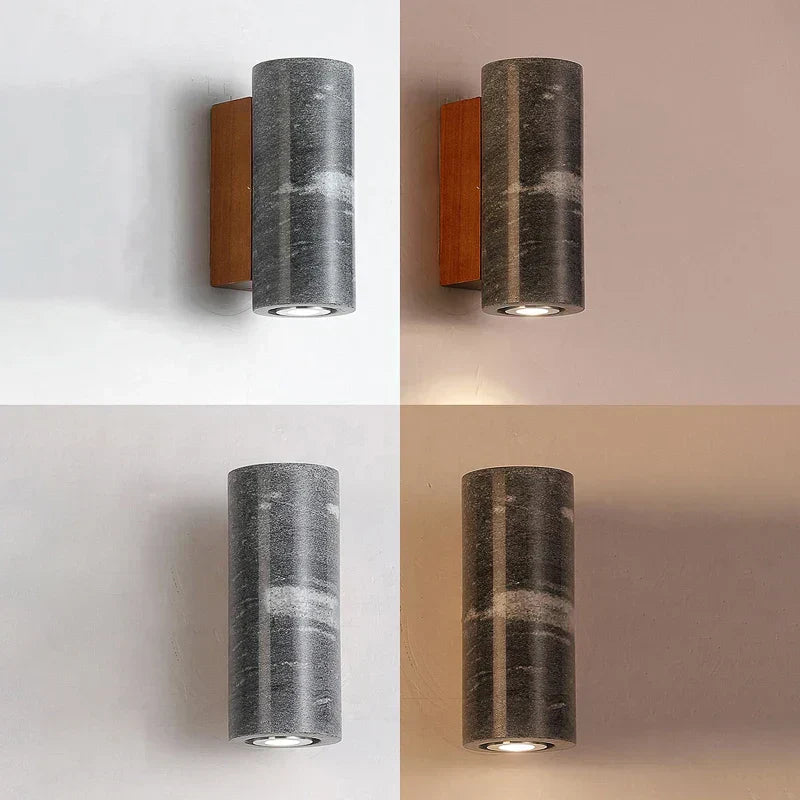 Lampe Murale Wabi-Sabi Grise | Ambiance Apaisante et Durable