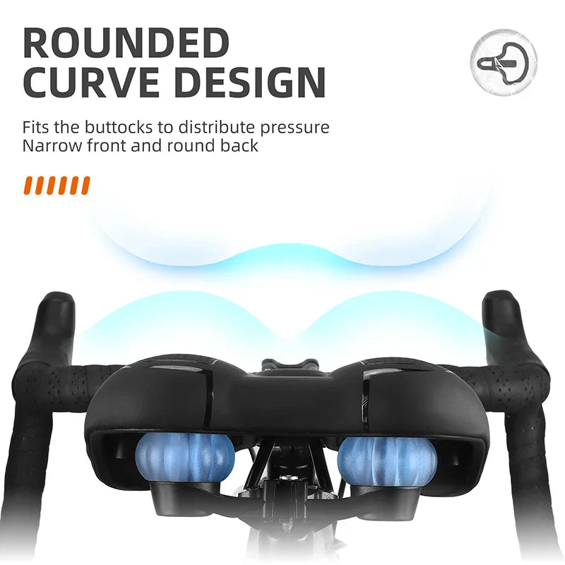 Selle de Vélo Confortable Antichoc | Design Ergonomique et Antidérapant