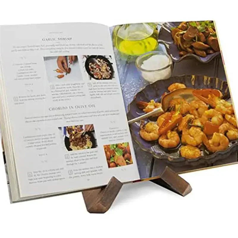 Support de Recettes en Bois | Élégant et Multifonctionnel pour Cuisine