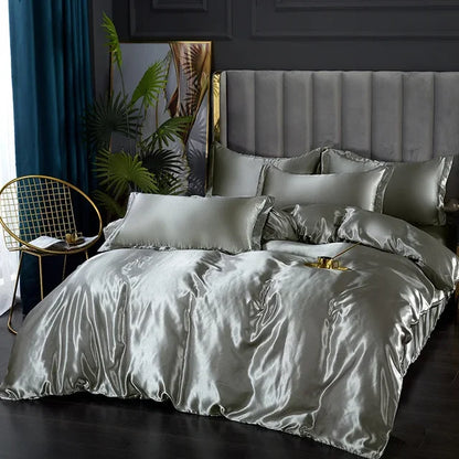 Literie en Satin de Luxe | Douceur et Élégance pour Votre Chambre