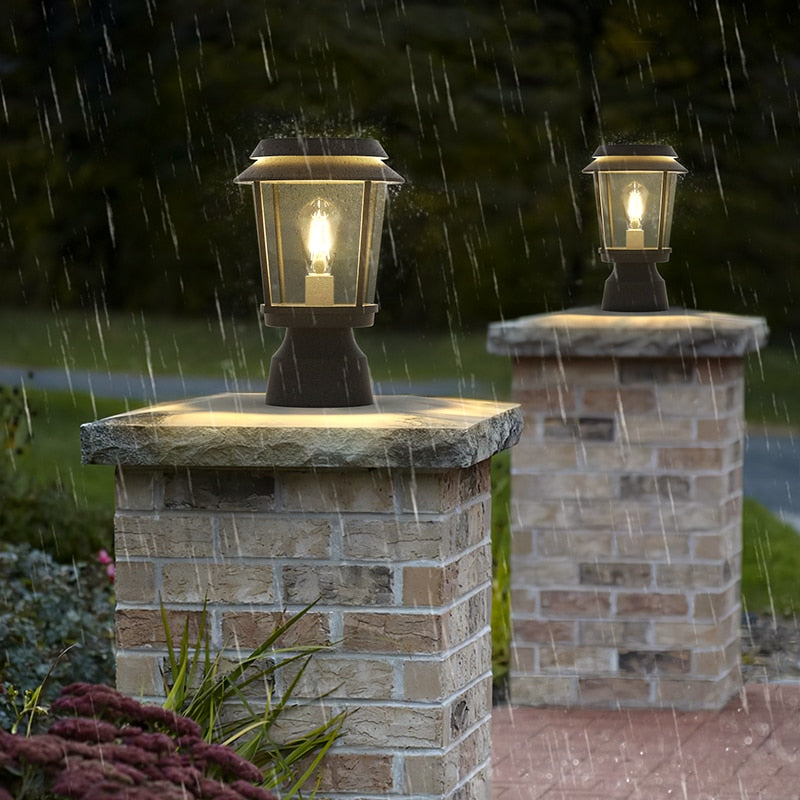 Lampe Solaire de Jardin | Éclairage Durable et Résistant aux Intempéries