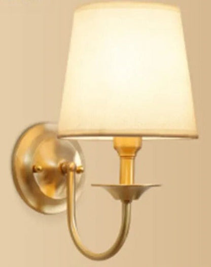 Lampe Murale Vintage Dorée | Éclairage Chaleureux et Élégant