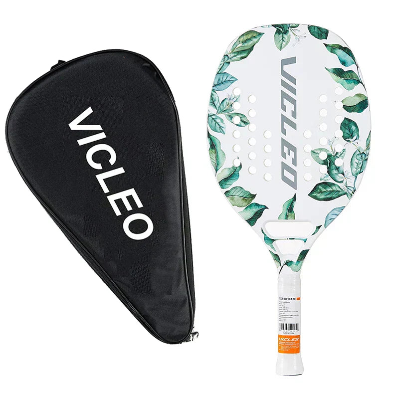 Raquette de Beach Tennis Haute Performance | Légère et Aérodynamique pour Jouer Longtemps
