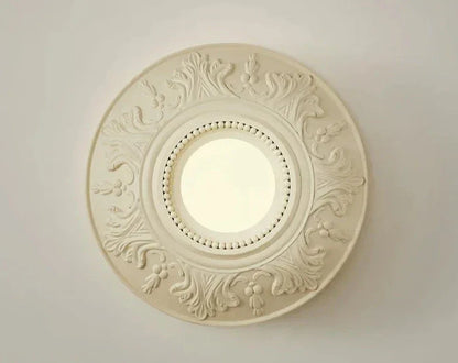 Lampe Vintage Ronde Blanche | Éclairage Rétro pour Intérieurs Sophistiqués