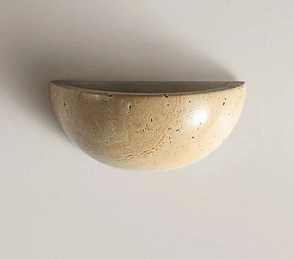Lampe Murale en Pierre Naturelle | Ambiance Apaisante et Élégante