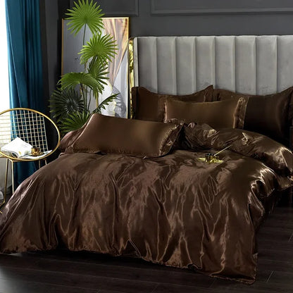 Literie en Satin de Luxe | Douceur et Élégance pour Votre Chambre