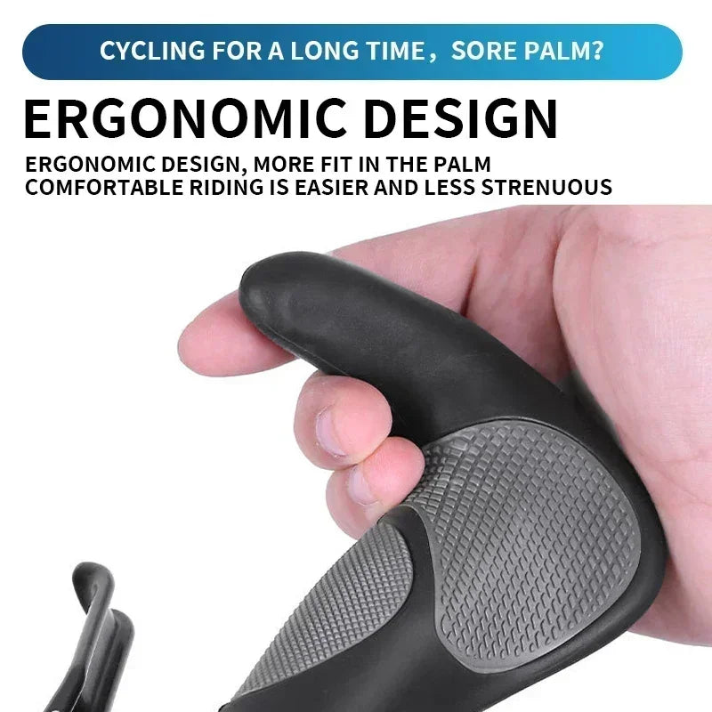Poignées de VTT Ergonomiques | Confort et Prise Antidérapante