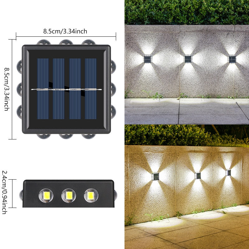 Lampe Murale Solaire Extérieure | Éclairage Durable et Écologique