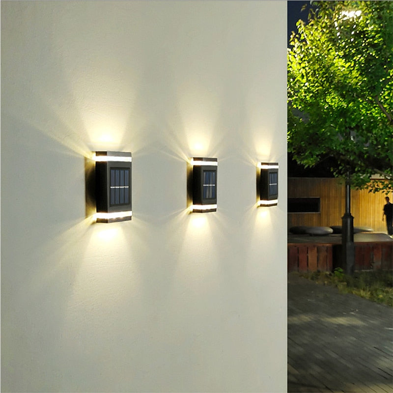 Lampe Murale Solaire pour Jardin | Éclairage Élégant et Écologique