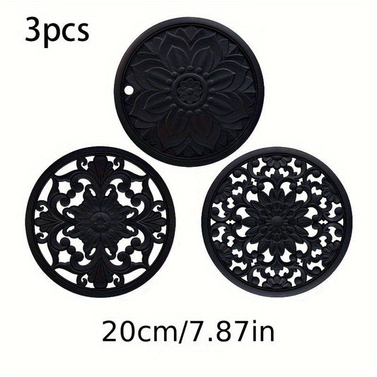 Tapis Résistant à la Chaleur en Silicone | Protection Élégante pour Surfaces Sensibles