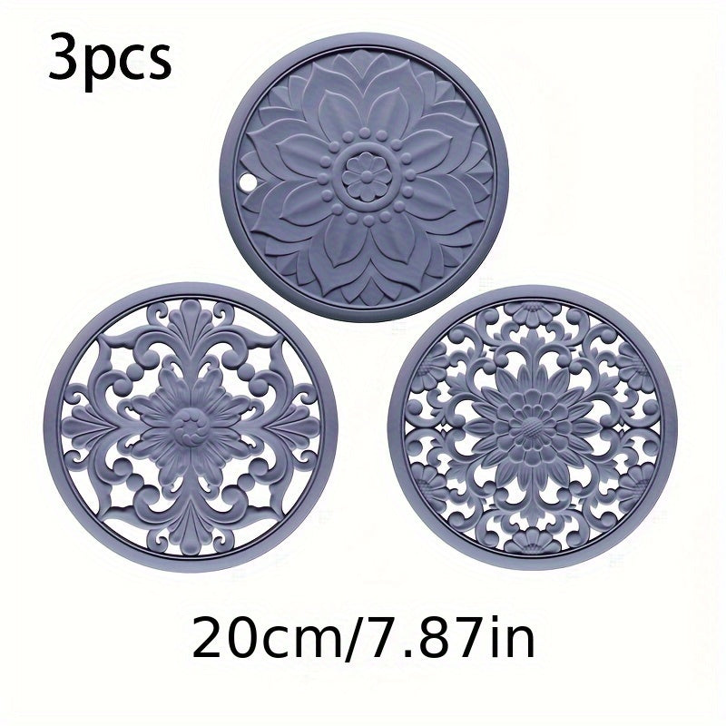 Tapis Résistant à la Chaleur en Silicone | Protection Élégante pour Surfaces Sensibles