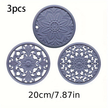 Tapis Résistant à la Chaleur en Silicone | Protection Élégante pour Surfaces Sensibles