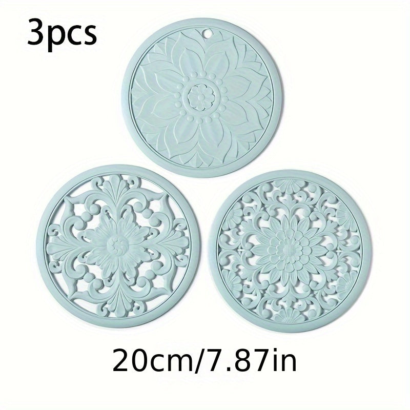 Tapis Résistant à la Chaleur en Silicone | Protection Élégante pour Surfaces Sensibles