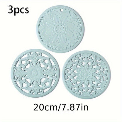 Tapis Résistant à la Chaleur en Silicone | Protection Élégante pour Surfaces Sensibles