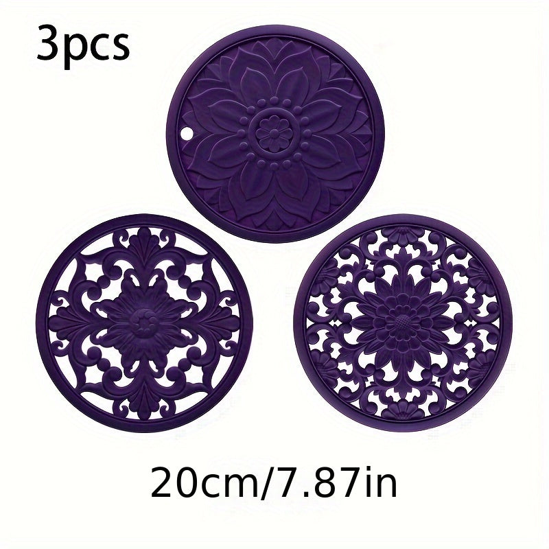 Tapis Résistant à la Chaleur en Silicone | Protection Élégante pour Surfaces Sensibles
