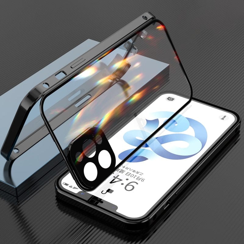 Coque de Protection iPhone Métal | Protection Avancée des Lentilles et Antichoc