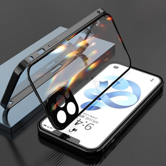 Coque de Protection iPhone Métal | Protection Avancée des Lentilles et Antichoc