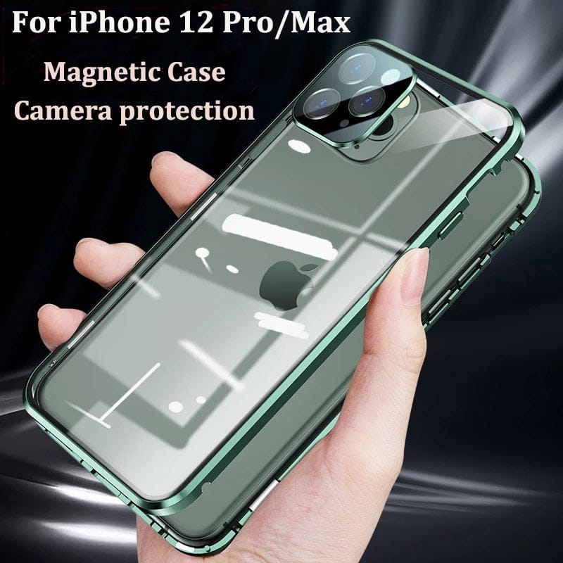 Coque de Protection iPhone Métal | Protection Avancée des Lentilles et Antichoc