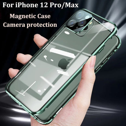 Coque de Protection iPhone Métal | Protection Avancée des Lentilles et Antichoc