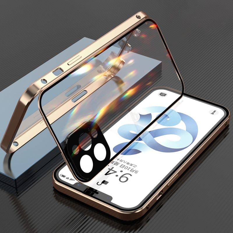 Coque de Protection iPhone Métal | Protection Avancée des Lentilles et Antichoc