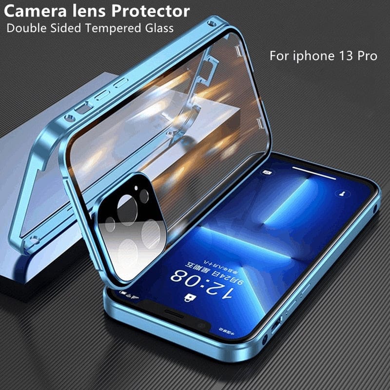 Coque de Protection iPhone Métal | Protection Avancée des Lentilles et Antichoc
