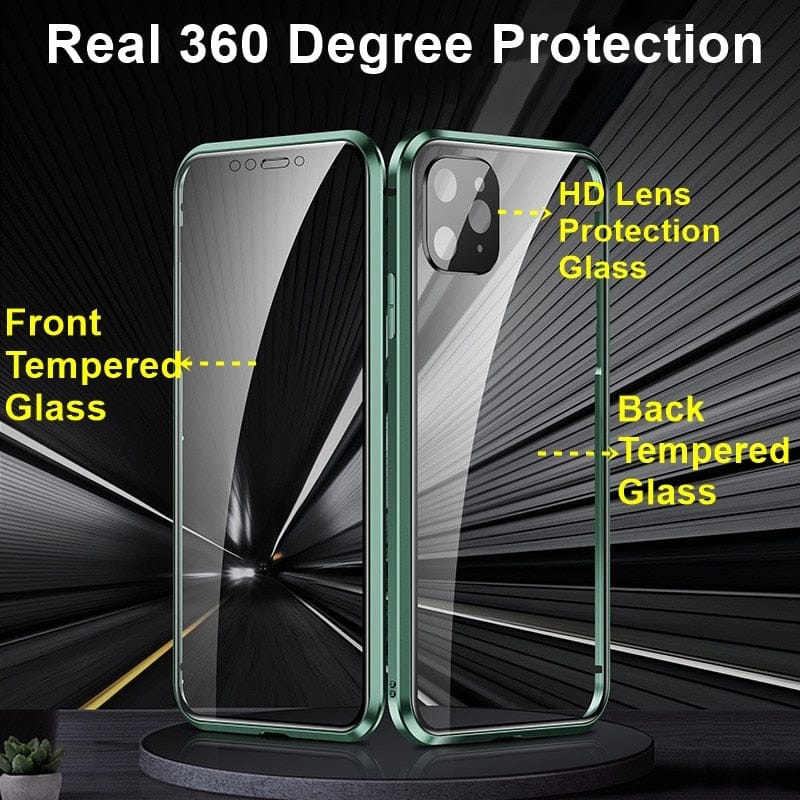 Coque de Protection iPhone Métal | Protection Avancée des Lentilles et Antichoc