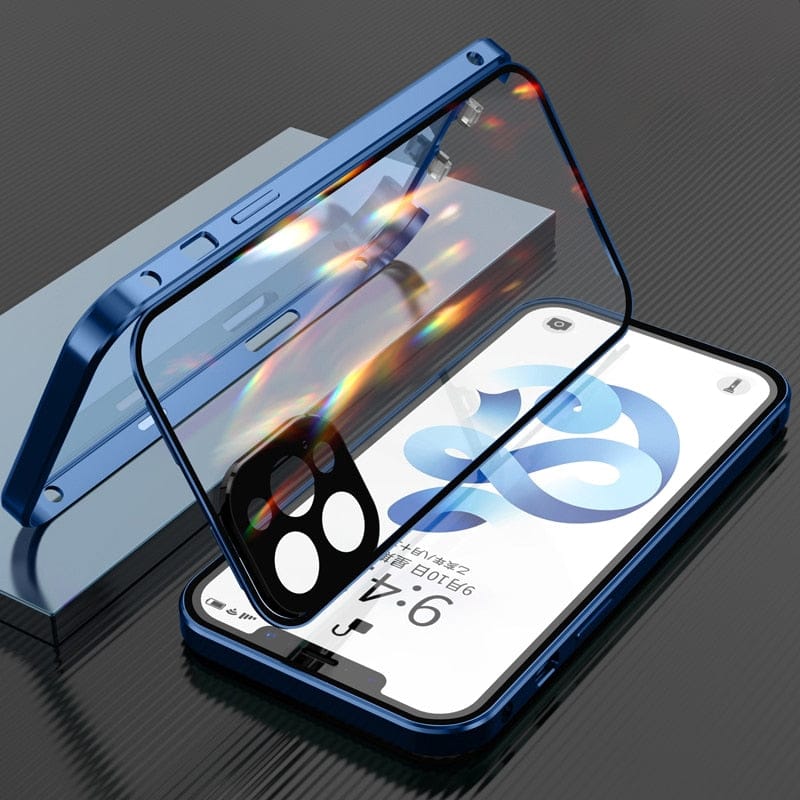 Coque de Protection iPhone Métal | Protection Avancée des Lentilles et Antichoc
