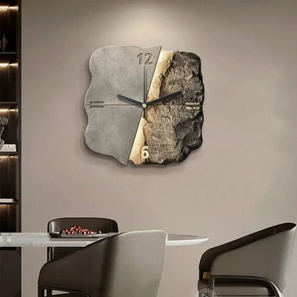 Horloge Murale Moderne Silencieuse | Design 3D Élégant de 20 Pouces