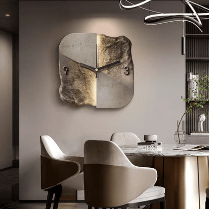 Horloge Murale Moderne Silencieuse | Design 3D Élégant de 20 Pouces