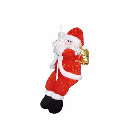 Décoration de Noël Père Noël Cartoon | Design Amusant et Polyvalent