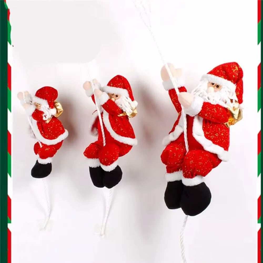 Décoration de Noël Père Noël Cartoon | Design Amusant et Polyvalent