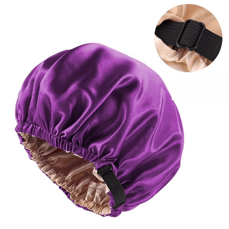 Bonnet de Nuit en Satin | Protection Douce et Confortable pour Cheveux