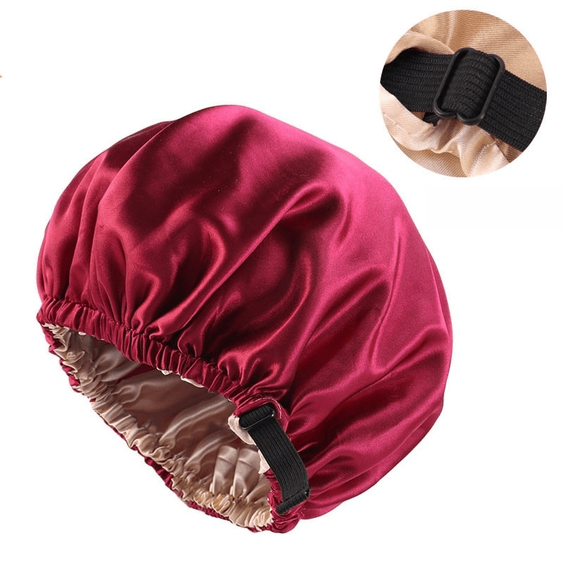 Bonnet de Nuit en Satin | Protection Douce et Confortable pour Cheveux