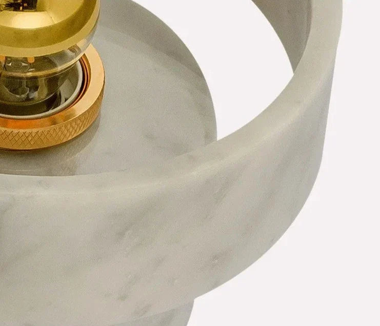 Lampe Murale Wabi-Sabi en Marbre | Élégance Naturelle et Économie d'Énergie