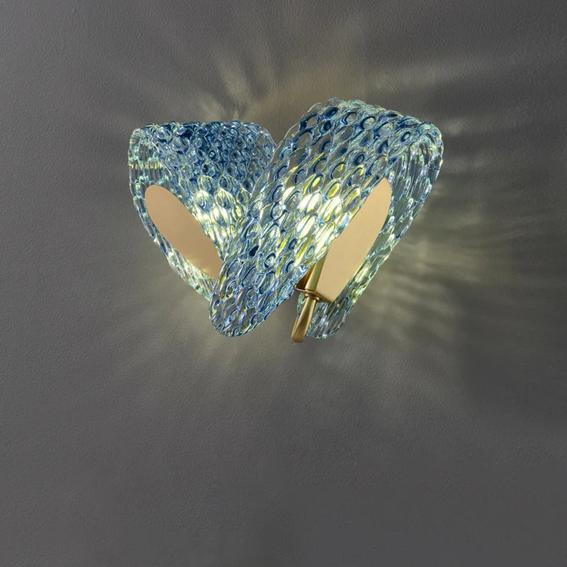 Lampe Murale en Verre Design | Éclairage Artistique et Économe en Énergie