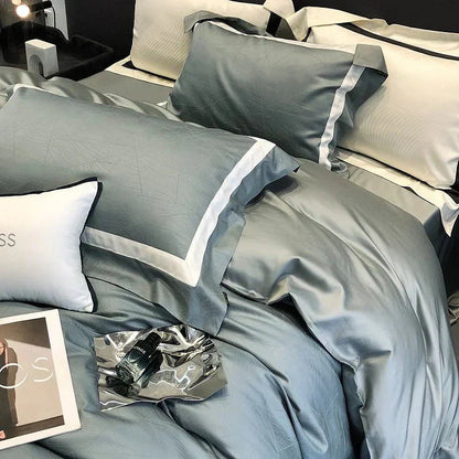 Literie en Coton Égyptien | Confort Respirant et Élégant