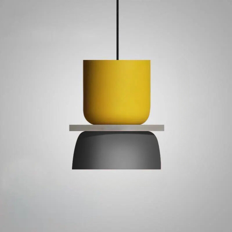 Suspension Scandinave Colorée | Éclairage Ambiant Chaleureux et Élégant
