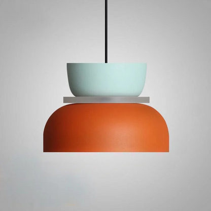 Suspension Scandinave Colorée | Éclairage Ambiant Chaleureux et Élégant