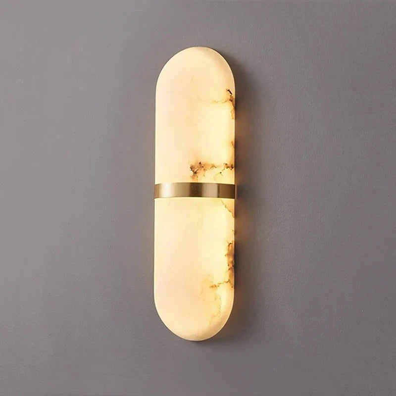 Applique Murale en Marbre Minimaliste | Élégance Scandinave et Efficacité Énergétique
