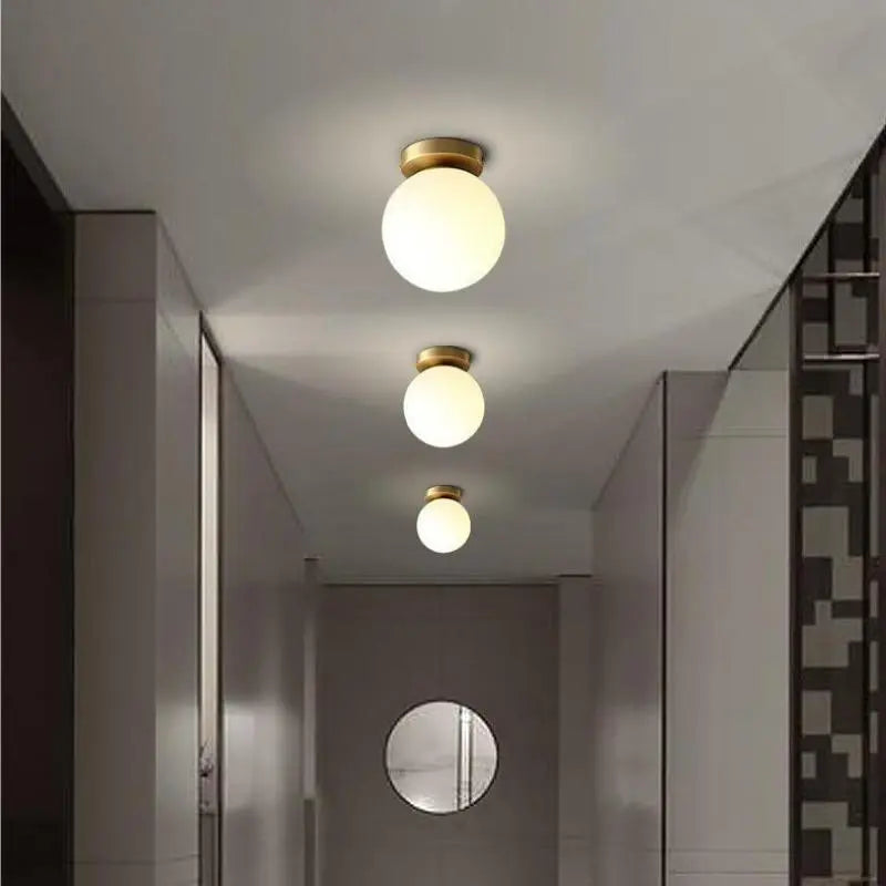Lampe LED Scandinave en Verre | Design Élégant et Énergie Efficace