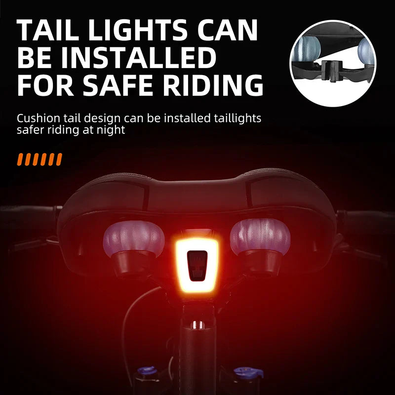 Selle de Vélo Confortable Antichoc | Design Ergonomique et Antidérapant