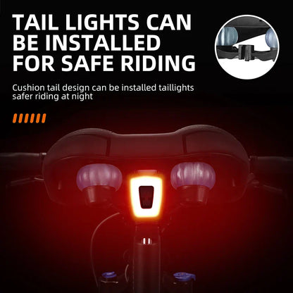 Selle de Vélo Confortable Antichoc | Design Ergonomique et Antidérapant