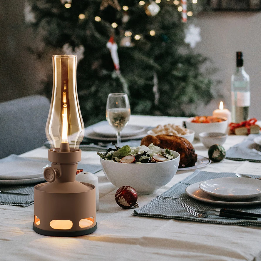 Lanterne LED Ancienne Style Rétro | Charme Nostalgique et Efficacité Énergétique