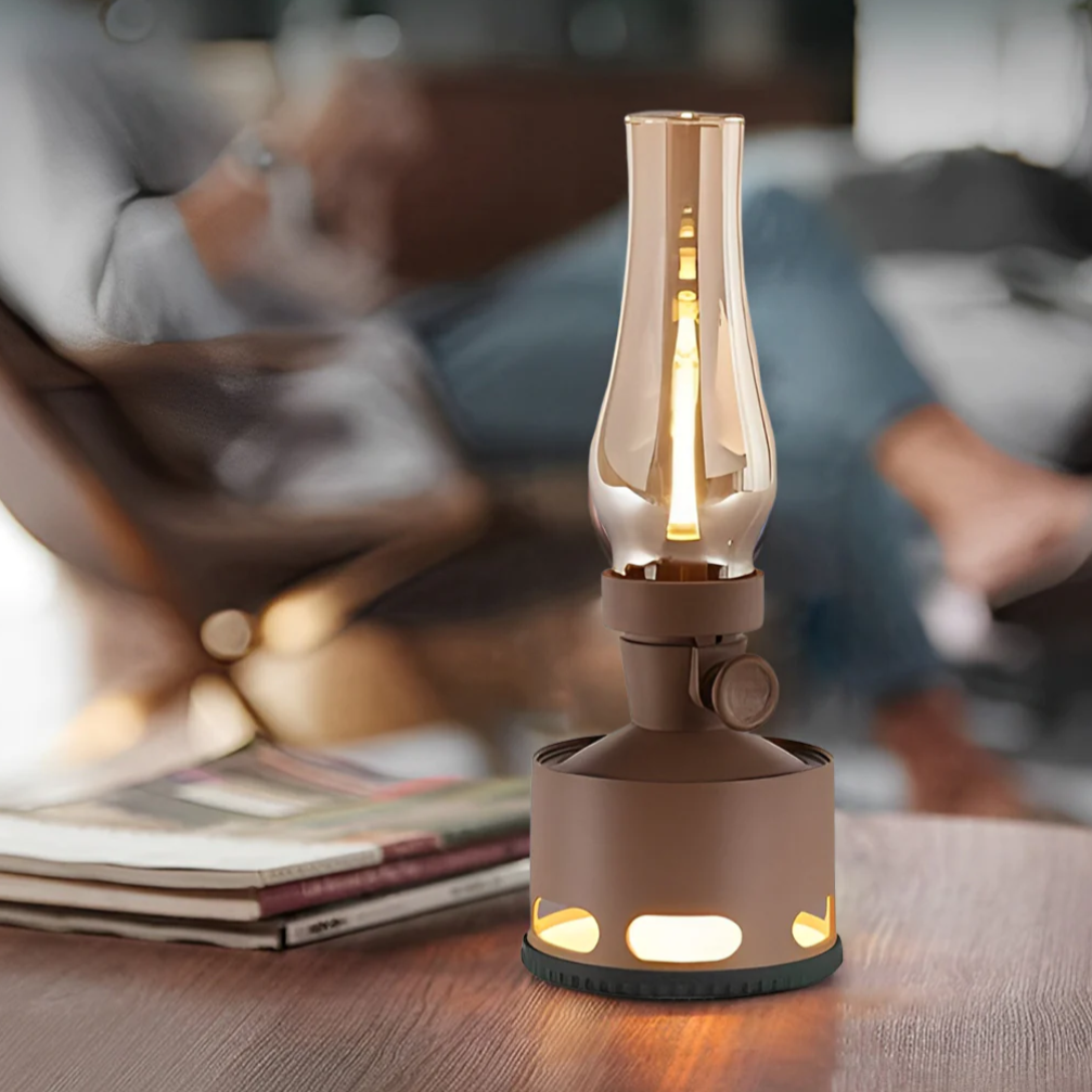 Lanterne LED Ancienne Style Rétro | Charme Nostalgique et Efficacité Énergétique