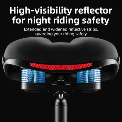 Selle de Vélo Ergonomique | Confort et Absorption des Chocs