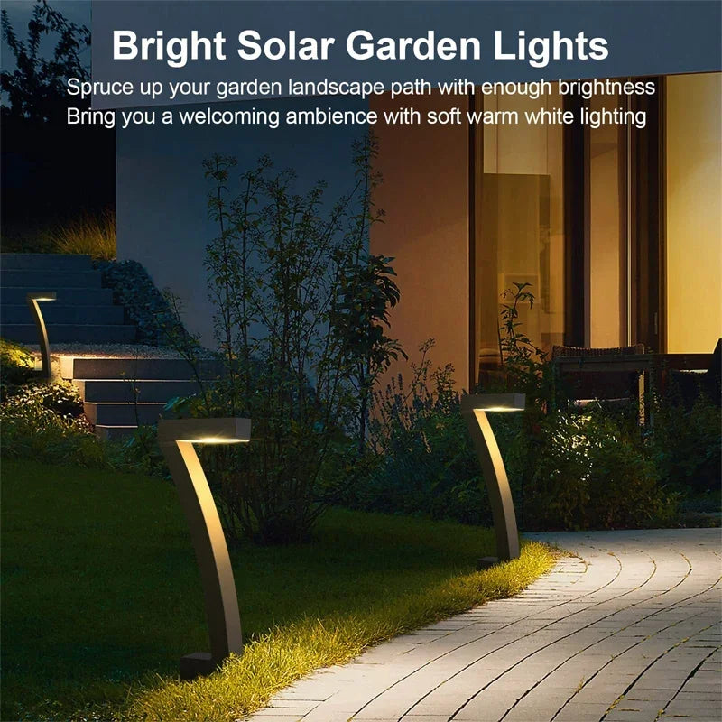 Lampes Solaires à LED pour Jardin | Éclairage Automatique et Résistant aux Intempéries