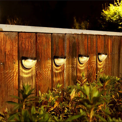 Luminaires Muraux Solaires Extérieurs | Éclairage Étanche et Décoratif pour Jardin