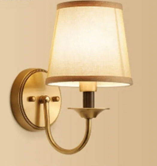 Lampe Murale Vintage Dorée | Éclairage Chaleureux et Élégant