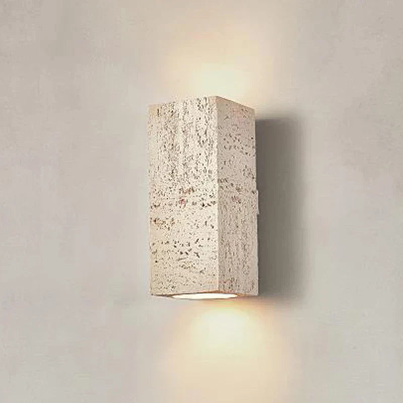 Lampe Murale en Ciment | Design Rustique et Énergétiquement Efficace